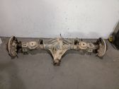 Rear axle beam with reductor
