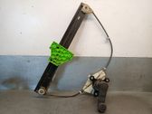 Rear door window regulator with motor