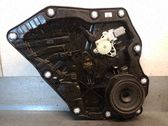 Mechanizm podnoszenia szyby tylnej bez silnika