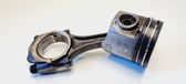 Piston with connecting rod