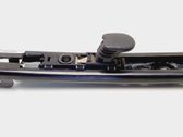 Seat belt adjustment rail