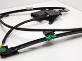 Front door window regulator with motor