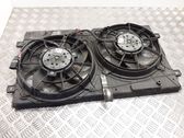 Radiator cooling fan shroud