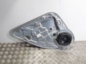 Rear door window regulator with motor