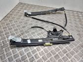 Front window lifting mechanism without motor