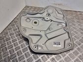 Rear window lifting mechanism without motor