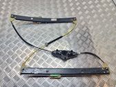 Front window lifting mechanism without motor