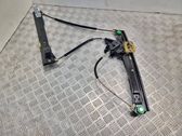 Front window lifting mechanism without motor