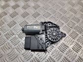 Rear door window regulator with motor
