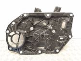 Front window lifting mechanism without motor