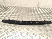 Trunk door license plate light bar