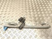 Front door window regulator with motor