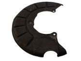 Front brake disc dust cover plate
