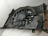 Radiator cooling fan shroud