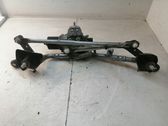 Front wiper linkage and motor