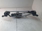 Front wiper linkage and motor