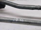 Tringlerie et moteur d'essuie-glace avant