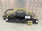 Rear door window regulator with motor