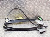 Rear window lifting mechanism without motor