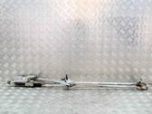 Front wiper linkage and motor