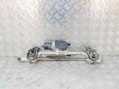 Front wiper linkage and motor