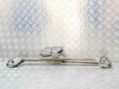 Front wiper linkage and motor
