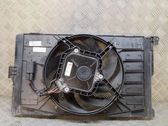 Radiator cooling fan shroud