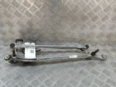 Tringlerie et moteur d'essuie-glace avant