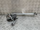 Tringlerie et moteur d'essuie-glace avant