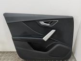 Front door card panel trim