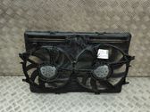 Radiator cooling fan shroud