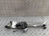 Front wiper linkage and motor