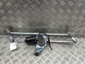 Tringlerie et moteur d'essuie-glace avant
