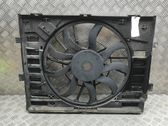Radiator cooling fan shroud