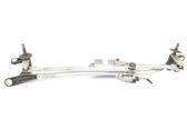 Front wiper linkage and motor