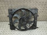 Radiator cooling fan shroud