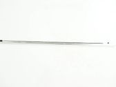 Front door glass trim molding