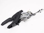 Hand brake release handle