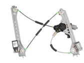 Front door window regulator with motor