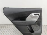 Rear door card panel trim