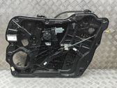 Front door window regulator with motor
