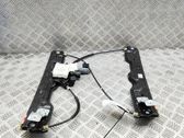 Front door window regulator with motor