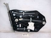 Rear door manual window regulator