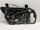 Front window lifting mechanism without motor