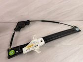 Rear window lifting mechanism without motor