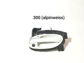 Front door exterior handle