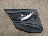 Rear door card panel trim