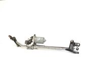 Front wiper linkage and motor