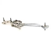 Front wiper linkage and motor