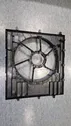 Radiator cooling fan shroud